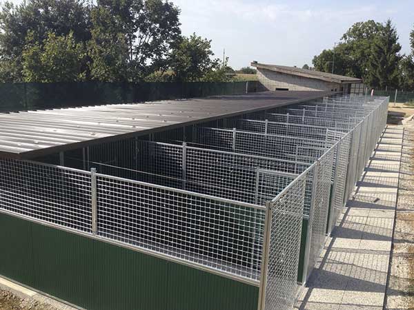 Pannelli Zincati Per Recinzione Box Cani - 100x180 Cm, Facile Montaggio, Per Esterno